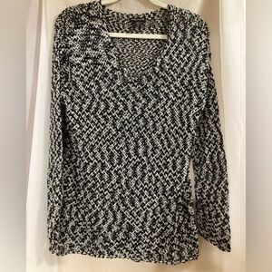 Eileen Fisher knit sweater top long sleeve